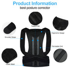 Back Posture Brace –  Support Belt for Upper and Lower Back🧍♂️✨