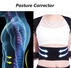 Back Posture Brace –  Support Belt for Upper and Lower Back🧍♂️✨