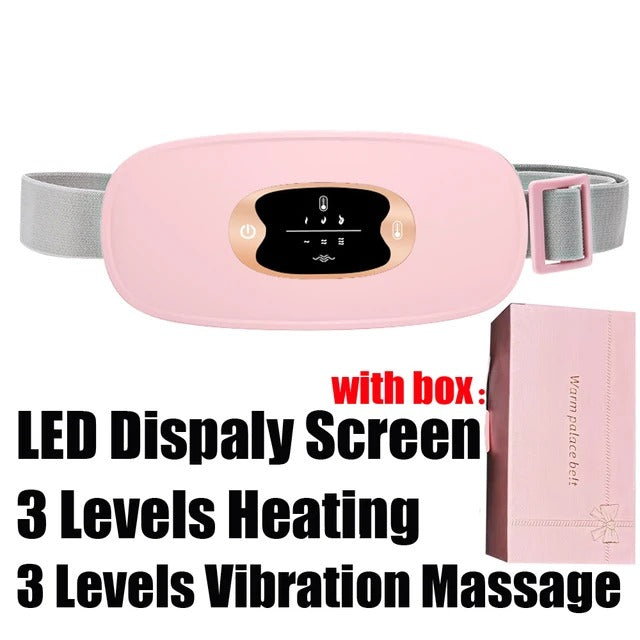 Cramp Massager with Vibration –  Waist Warming Belt