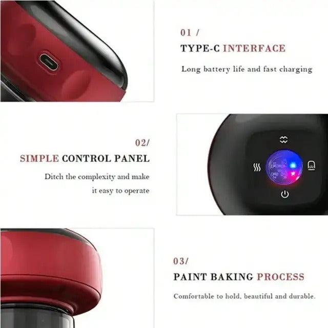 Electric Vacuum Cupping &amp; Scraping Massage Device – Heated Suction Cup Therapy Set for Body Wellness 🔥