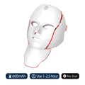 LED Facial Neck Mask – 7-Color Light Therapy for Anti-Aging Skin Rejuvenation ✨💡