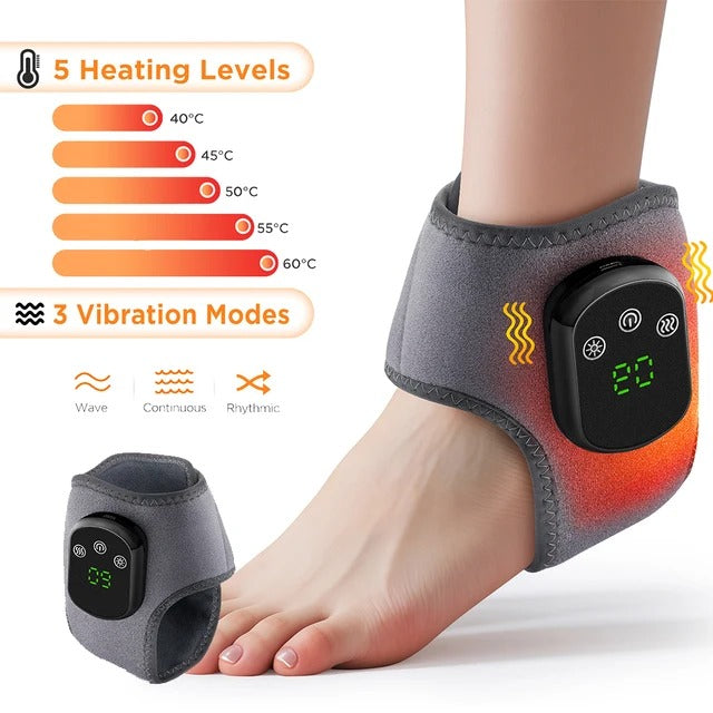 Wireless Foot Heating Massager with Vibration 🔥