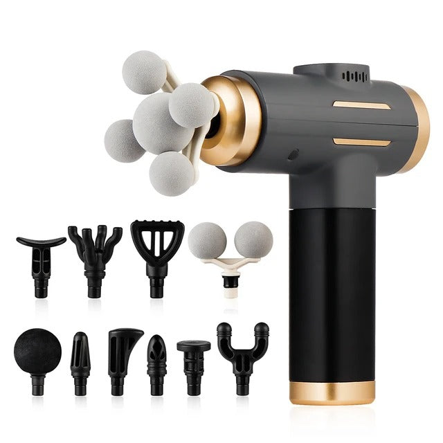 11-in-1 High-Power Massage Gun – 99-Level Deep Tissue Muscle Massager 💪🔥