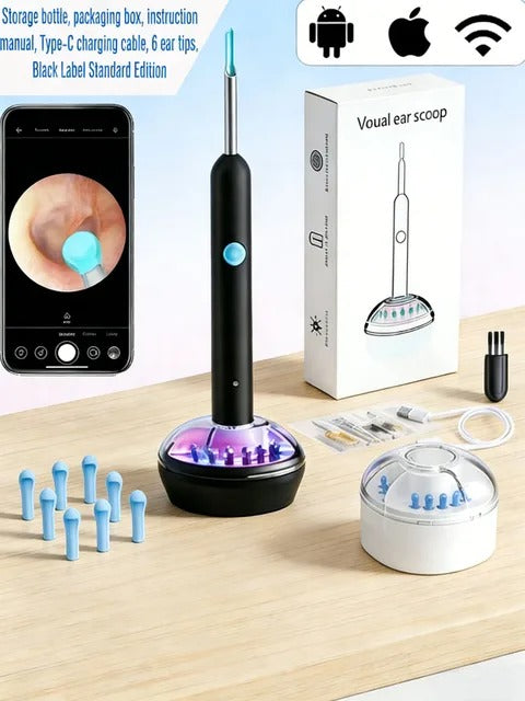 Smart Ear Cleaner with 5MP Camera – Safe Earwax Removal Tool (2026 Upgrade) 👂✨